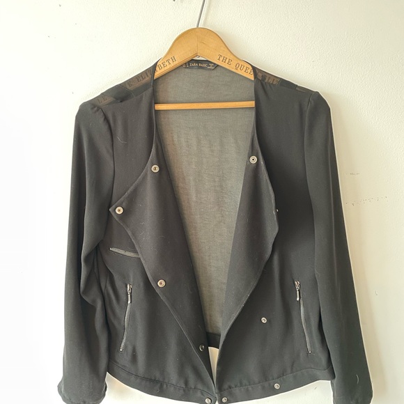 Zara Basics light black blazer - Picture 12 of 12